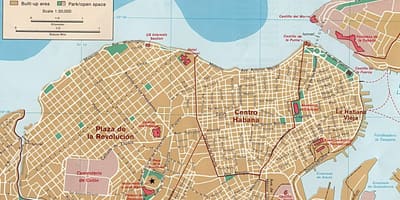 Offline térkép Havanna