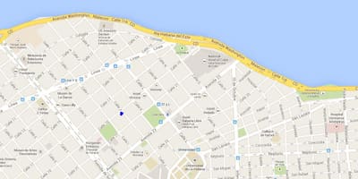 Vedado térkép