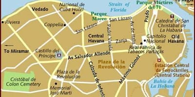 Térkép Habana